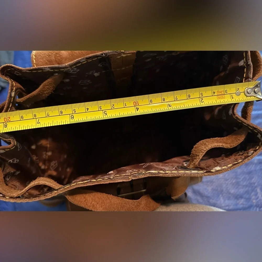 Handmade Brown Leather Backpack